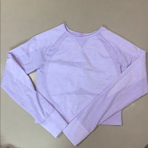 Long sleeve Seamless workout top